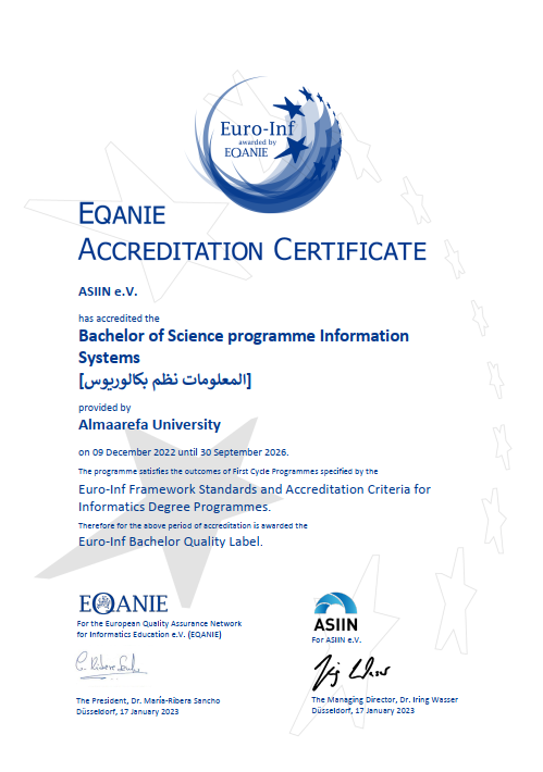 Academic Accreditation Certificate 2