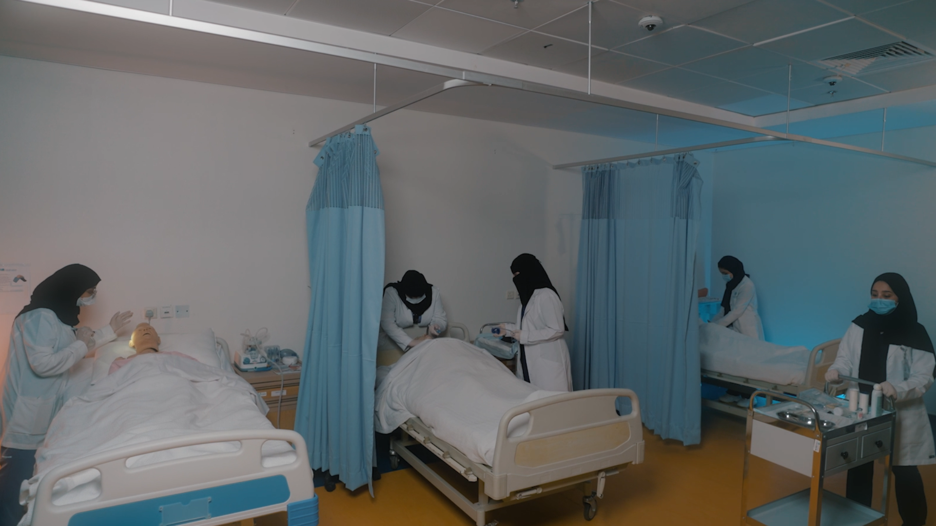 Training in university laboratories