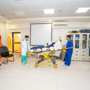 Emergency medical services at Al-Maarifa University